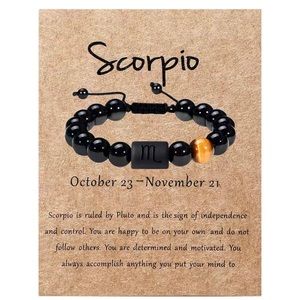 Scorpio Zodiac Bracelet.